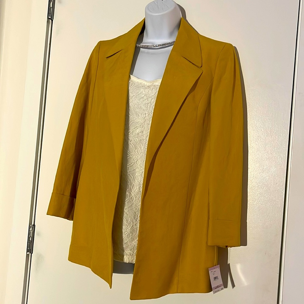 Mustard Blazer